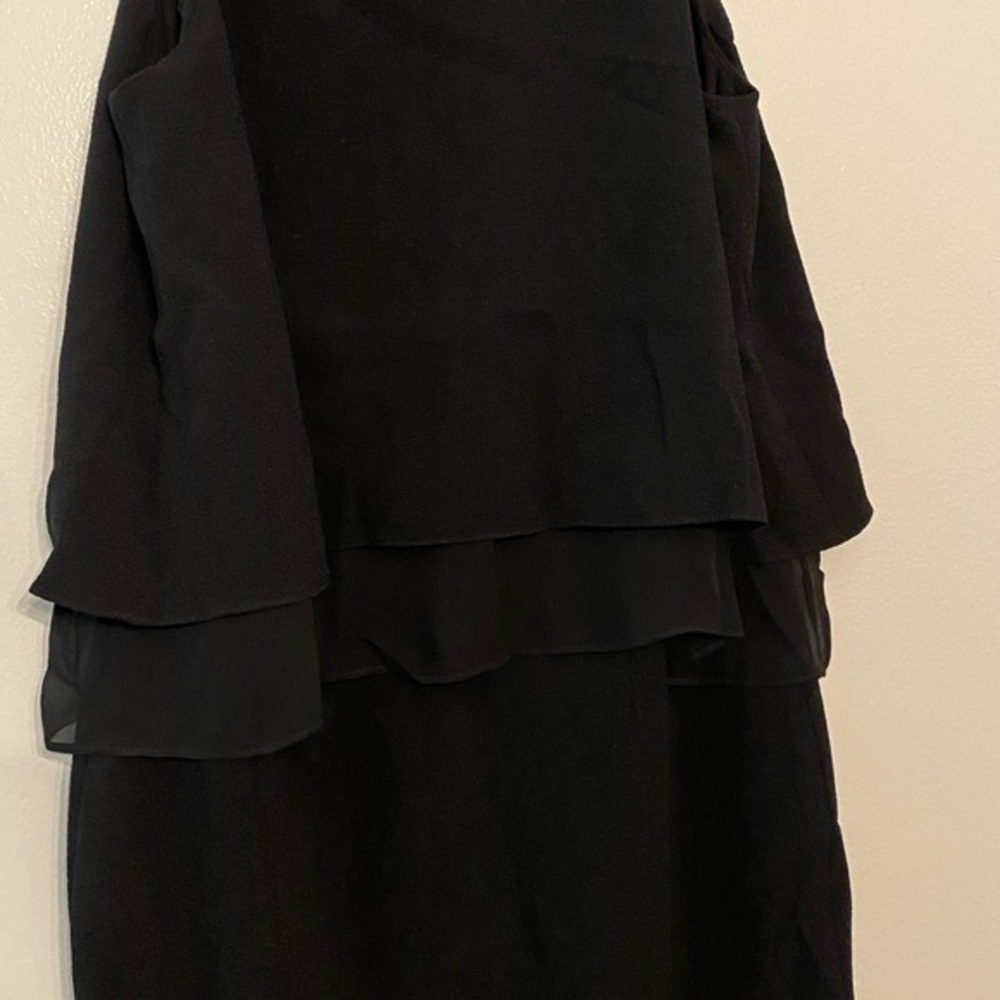 Adrianna Papell | Sleeveless Black Dress - Picture 7 of 7